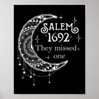 Retro 1692 sie vermissten eine Hexe Salem 1692 Hal