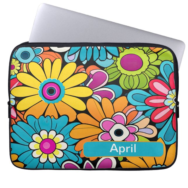 Retro 16 laptopschutzhülle (Vorderseite)