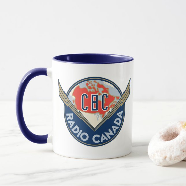Retro 1940-1958 tasse (Mit Donut)
