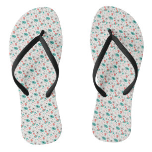 Retro 1950er Jahre Atomarer Sternenexplosion & umk Flip Flops