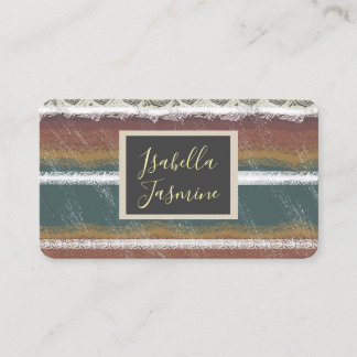 Retro, 1950's, Colors, Orange, Old,  business card Visitenkarte