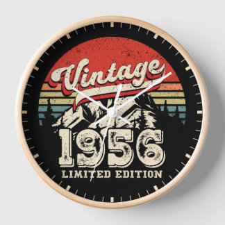 Retro 1956 Birthday Gift Vintage 70th Bday Uhr