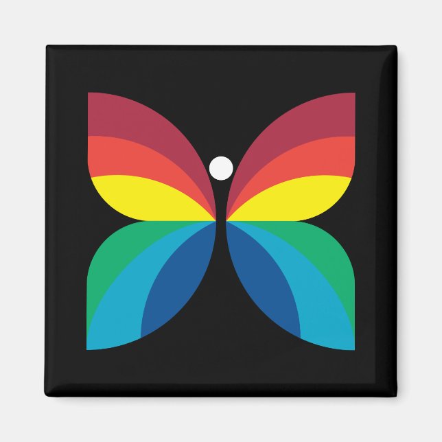 Retro 1966-1974 magnet (Vorne)