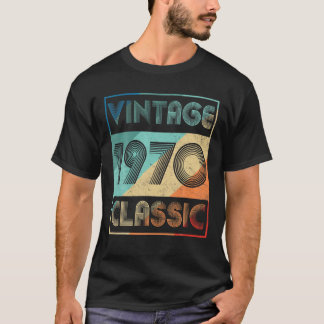 Retro 1970 50. Geburtstagsgeschenk Klassik 50 Jahr T-Shirt