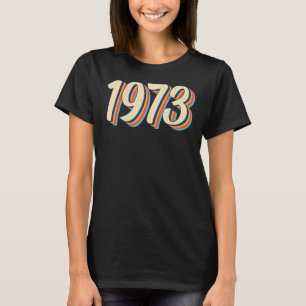 Retro 1973 Frauenrechte Pro Wahl T-Shirt