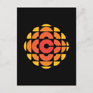 Retro 1974 - 1986 auf schwarz postkarte