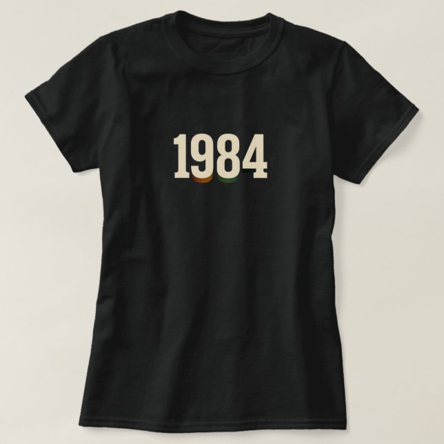 Retro-1984-Shirt T-Shirt (Design vorne)