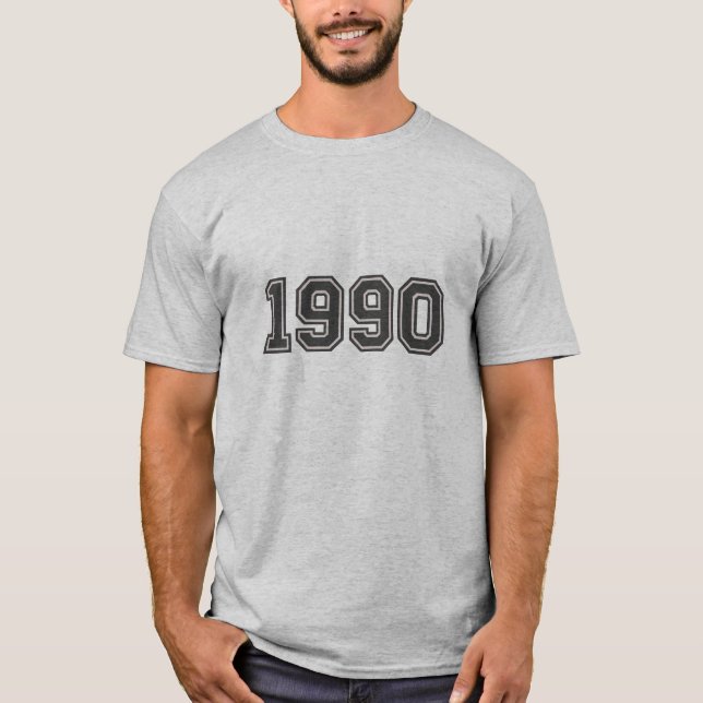 Retro 1990 T - Shirt (Vorderseite)