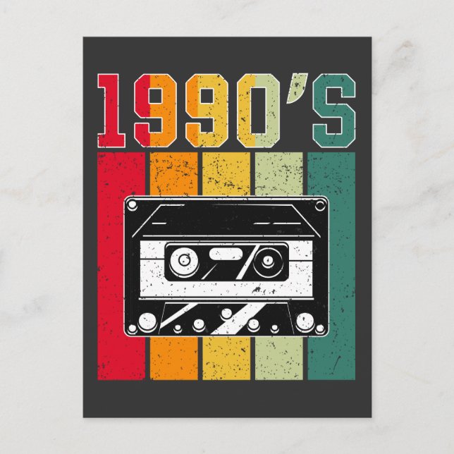 Retro - 1990er postkarte (Vorderseite)
