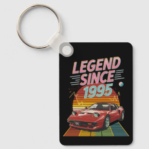 Retro 1995 Legend - klassisches Auto Geburtstagsge Schlüsselanhänger