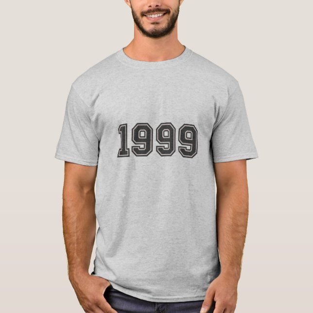Retro 1999 T - Shirt (Vorderseite)