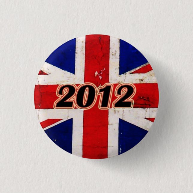 Retro 2012 UK Button (Vorderseite)