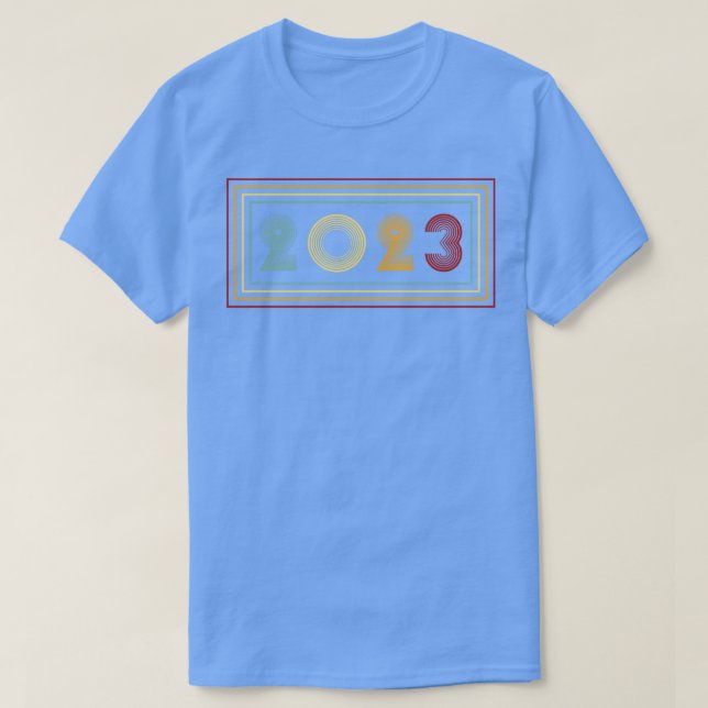Retro 2023 T-Shirt (Design vorne)