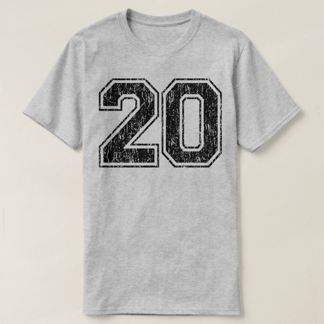 Retro 20 T-Shirt (Design vorne)