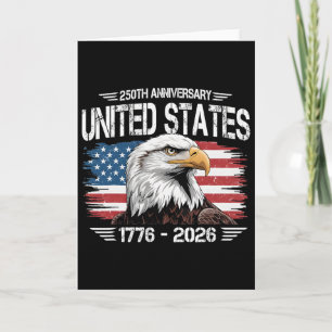 Retro 250 Jahrestag Usa Amerika 250. T-Shirt Karte