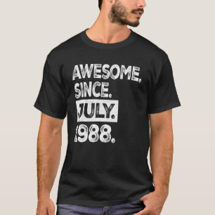 Retro 35 Jahre alt 35. Geburtstag Phantastisch sei T-Shirt