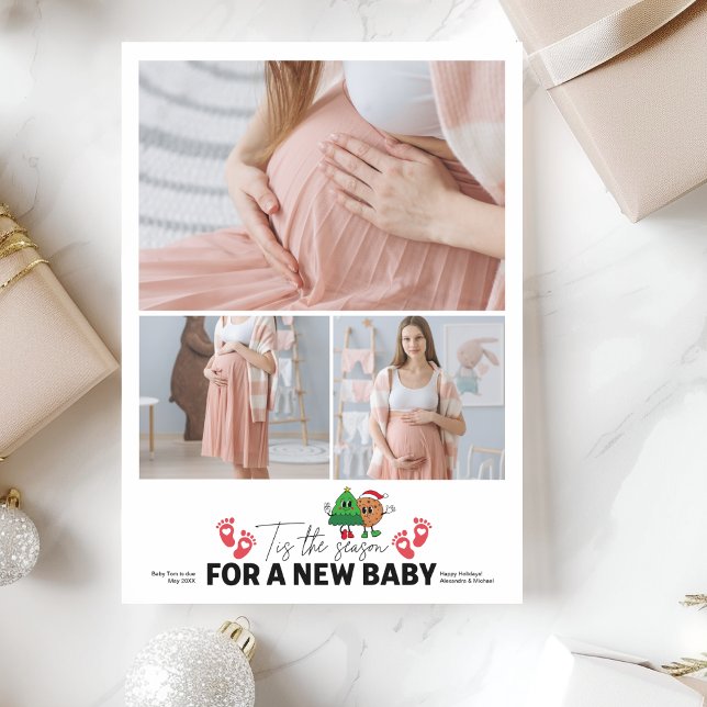 Retro 3 Foto Dies ist die Ankündigung der Schwange (Von Creator hochgeladen)