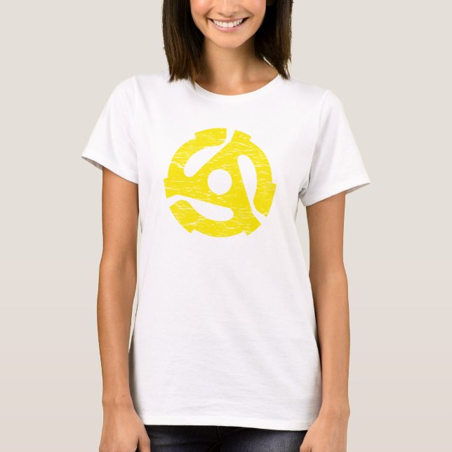 Retro 45 U/min T-Shirt (Vorderseite)