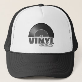 Retro 45 U/min Vinyl Addict Trucker Hat - Vintage  Truckerkappe