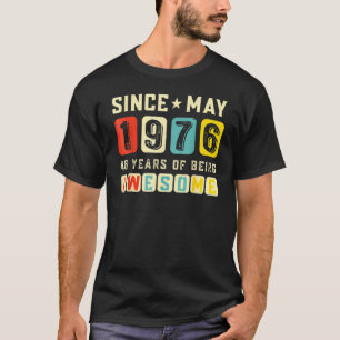 Retro 46. Geburtstagsgeschenk Phantastisch seit Ma T-Shirt