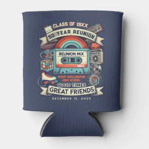 Retro 50 Jahre High School Wiedersehen 70 - Casset Dosenkühler