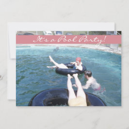 Retro 50 Schwimmbad Party Vintag Badeanzug Einladung