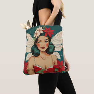 Retro 50er Jahre Tropisches Weihnachten Pin-Up Sta