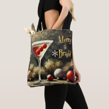 Retro 50er Triple Cranberry Weihnachts-Martini