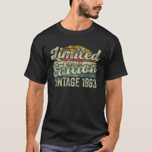 Retro 59 Jahre Vintag 1963 59. Geburtstag T-Shirt