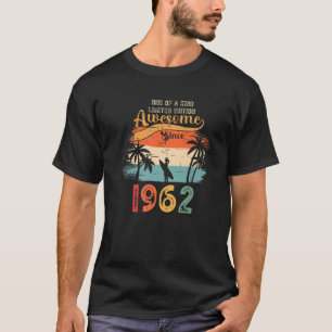 Retro 60. Geburtstag Vintag 1962 60 Jahre alt T-Shirt