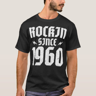 Retro 60 Jahre Rockin' seit 1960 T-Shirt