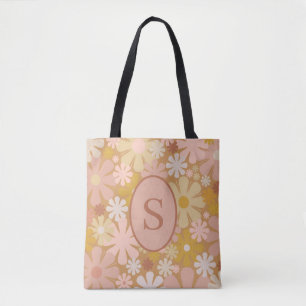 Retro 60er 70er Floral Muster mit