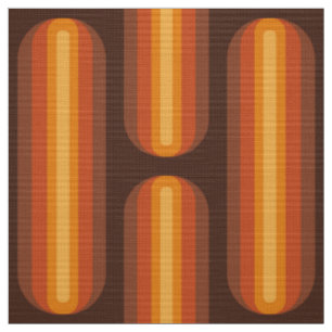 Retro-60er-70er-Muster Stoff