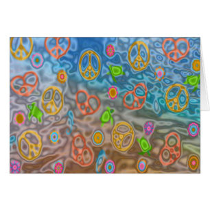 Retro 60er Friedlich Ocean Life Apparel Geschenke