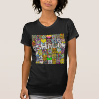 Retro 60er Psychedelic Shalom LIEBE Apparel Gesche
