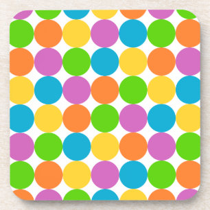 Retro-60er Untersetzer-Set Getränkeuntersetzer