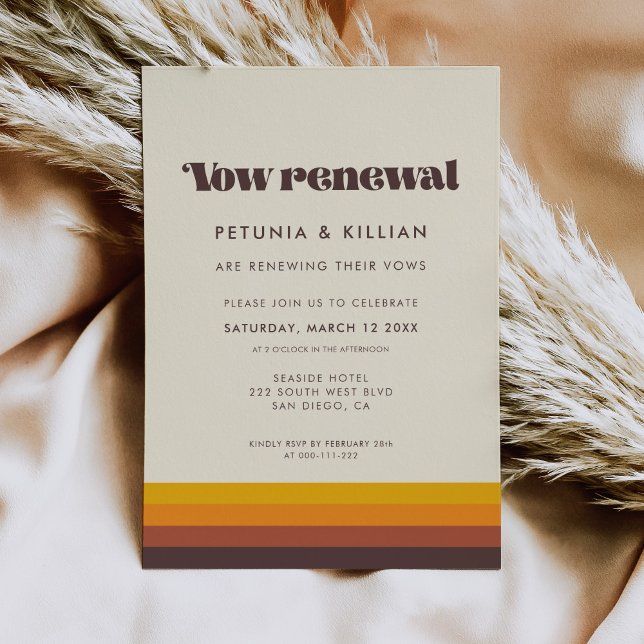 Retro 60er Vintag Mitte Jhd. Einladung (Von Creator hochgeladen)