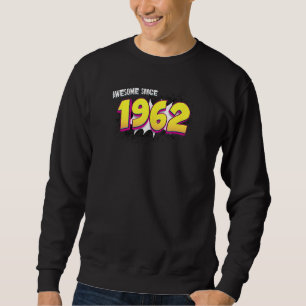 Retro 61. Geburtstag in Pop Art Comic Book Style A Sweatshirt