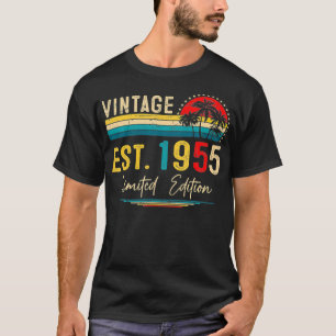 Retro 67. Geburtstagsfeier Vintage Geboren 1955 67 T-Shirt