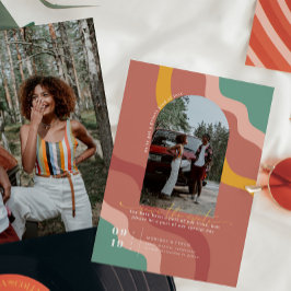 Retro-70 | Arch-Foto Save the Date