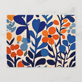 Retro 70’s feiertagspostkarte