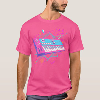 Retro 70er 80er Dj Edm Techno Rave T-Shirt