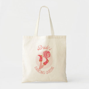 Retro 70er Bride's Dancing Queens Bachelorette Tragetasche