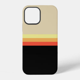 Retro 70er Farbpalette iPhone 12 Hülle