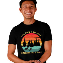 Retro 70er Grafik Sonnenuntergang Camping Wanderer