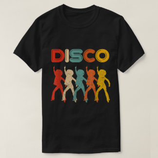 Retro-70er-Jahre-Disco-Tänzer-Vintage-Design T-Shirt