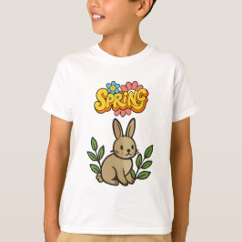 Retro 70er Jahre Osterhasen Grafikdesign T-Shirt