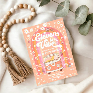 Retro-70er-Jahresgeburtstagseinladung Einladung