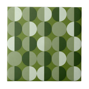 Retro 70er Keramik Tile Fliese