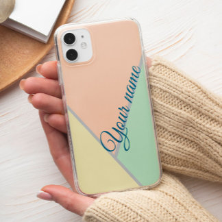 Retro 70er Rosa Muster für aquamarine Pastellfarbe Case-Mate iPhone Hülle